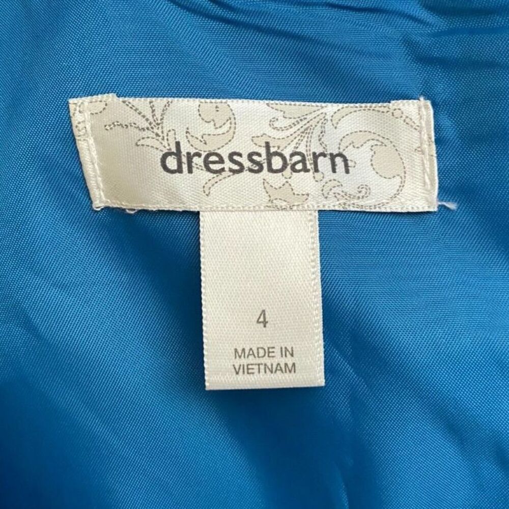 Dress Barn Stripped Scoop Neck Sleeveless Dress Women Size 4 - Picture 5 of 7